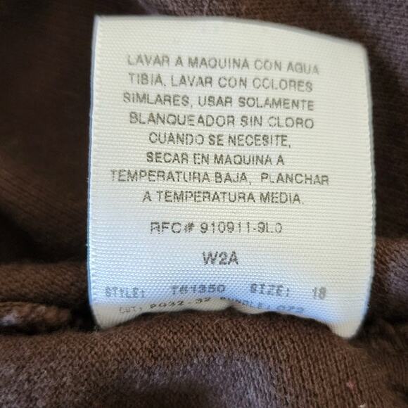 Faded Glory Vintage Washed Short Sleeved Collard Polo Shirt Boy's Size XXL (18) - Picture 3 of 10